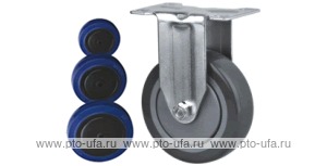 Колесо неповоротное Lema EI1-RUB-75-120-7